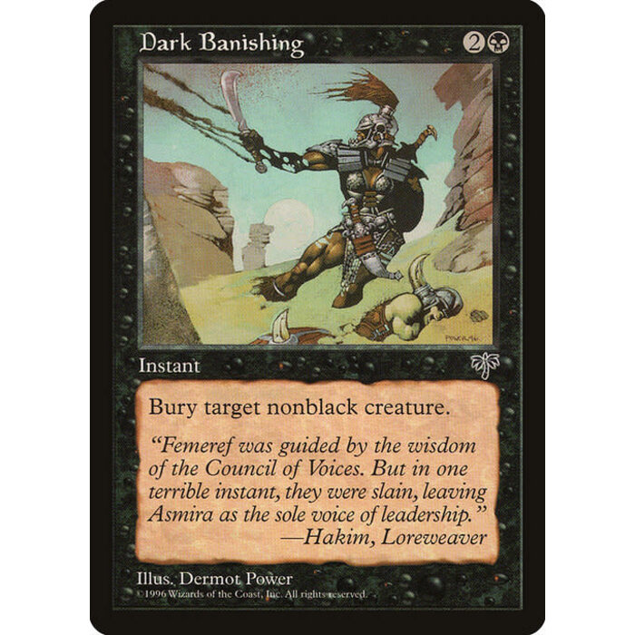 Magic: The Gathering Dark Banishing (115) Lightly Played