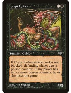 Magic: The Gathering Crypt Cobra (114) Lightly Played
