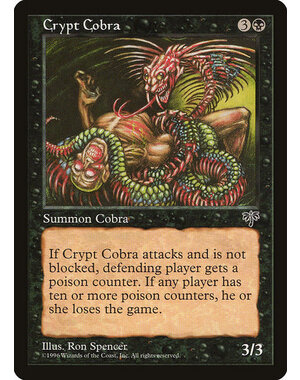 Magic: The Gathering Crypt Cobra (114) Lightly Played