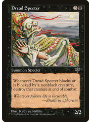 Magic: The Gathering Dread Specter (119) Lightly Played