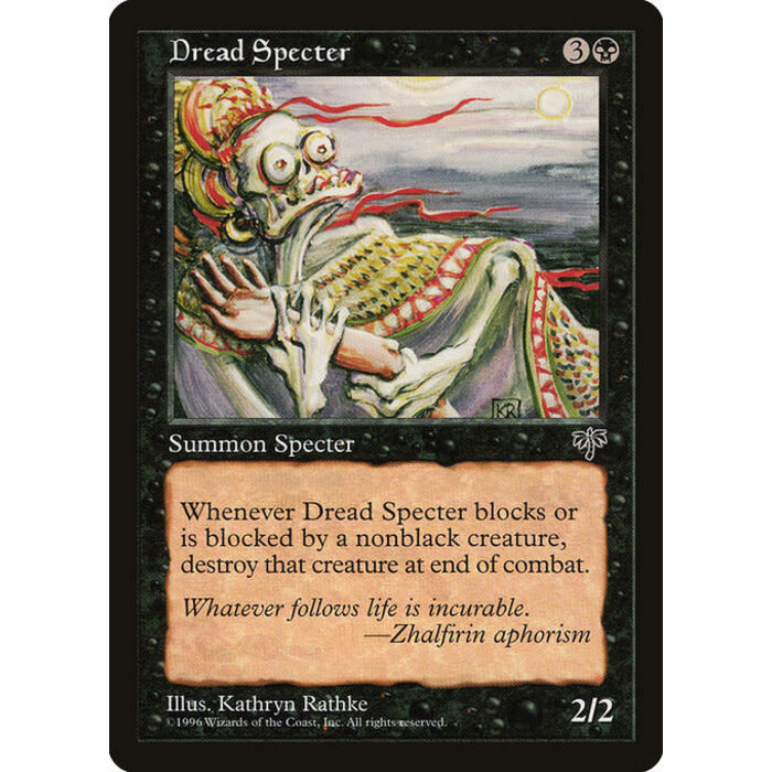 Magic: The Gathering Dread Specter (119) Lightly Played