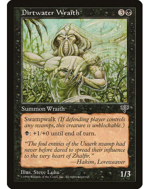 Magic: The Gathering Dirtwater Wraith (117) Heavily Played