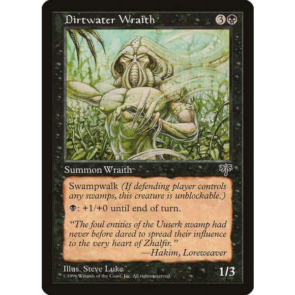 Magic: The Gathering Dirtwater Wraith (117) Heavily Played