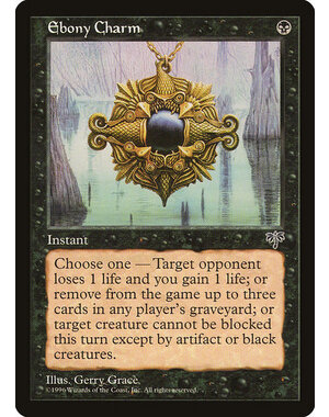 Magic: The Gathering Ebony Charm (120) Lightly Played