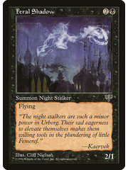 Magic: The Gathering Feral Shadow (122) Moderately Played
