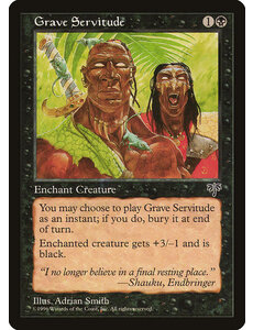 Magic: The Gathering Grave Servitude (126) Lightly Played