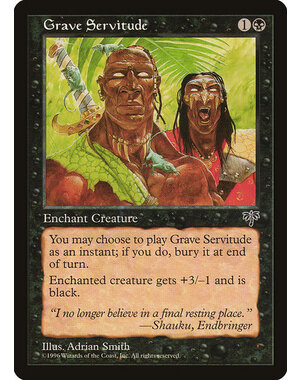 Magic: The Gathering Grave Servitude (126) Lightly Played
