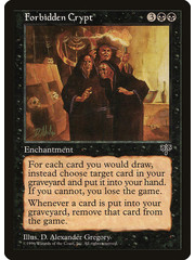 Magic: The Gathering Forbidden Crypt (124) Heavily Played