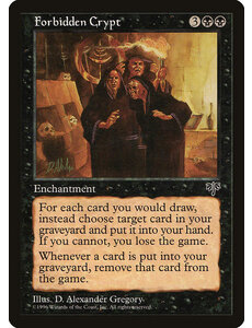 Magic: The Gathering Forbidden Crypt (124) Moderately Played