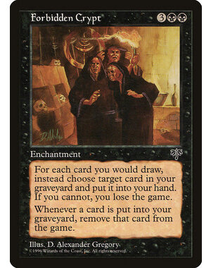 Magic: The Gathering Forbidden Crypt (124) Moderately Played