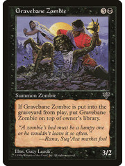 Magic: The Gathering Gravebane Zombie (127) Moderately Played