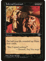 Magic: The Gathering Infernal Contract (129) Lightly Played
