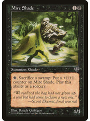 Magic: The Gathering Mire Shade (131) Lightly Played