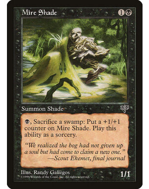 Magic: The Gathering Mire Shade (131) Heavily Played