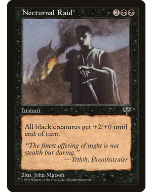 Magic: The Gathering Nocturnal Raid (132) Lightly Played