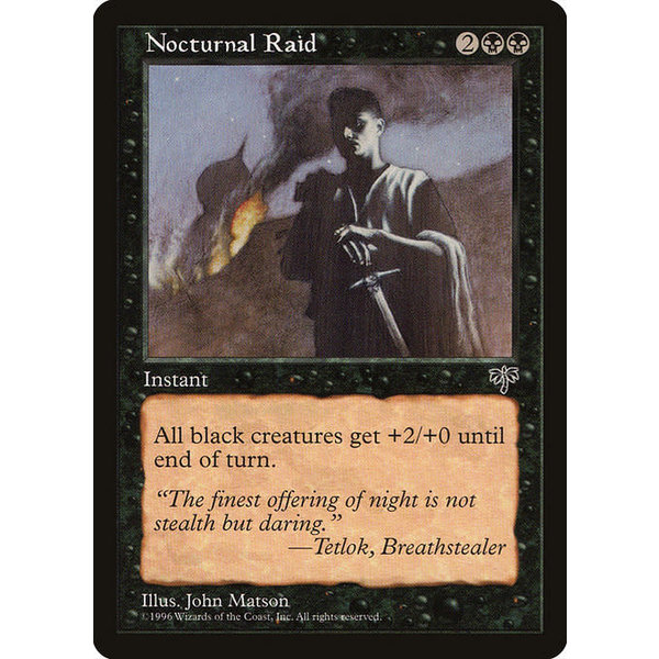 Magic: The Gathering Nocturnal Raid (132) Lightly Played