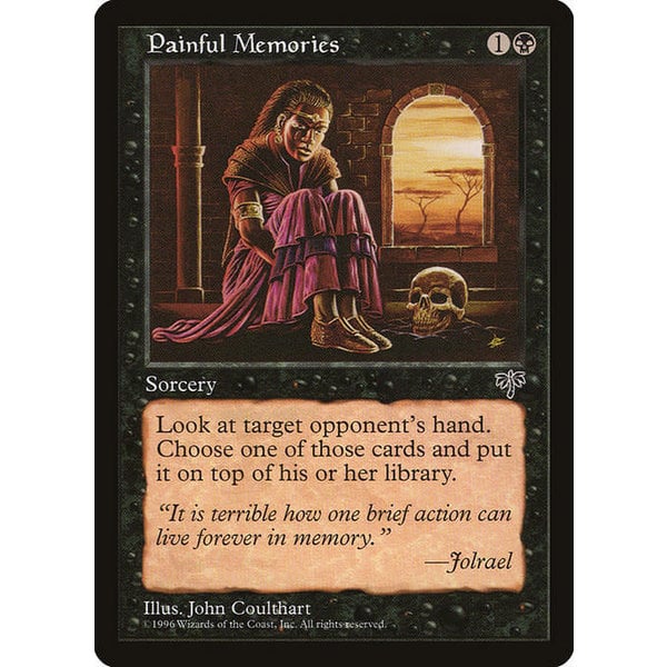 Magic: The Gathering Painful Memories (133) Moderately Played