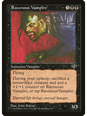 Magic: The Gathering Ravenous Vampire (136) Moderately Played