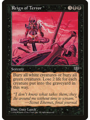 Magic: The Gathering Reign of Terror (137) Moderately Played