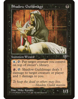 Magic: The Gathering Shadow Guildmage (140) Moderately Played