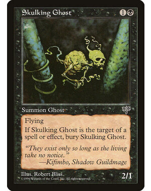 Magic: The Gathering Skulking Ghost (143) Heavily Played