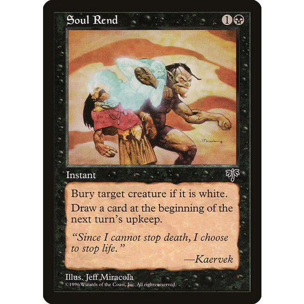Magic: The Gathering Soul Rend (144) Lightly Played