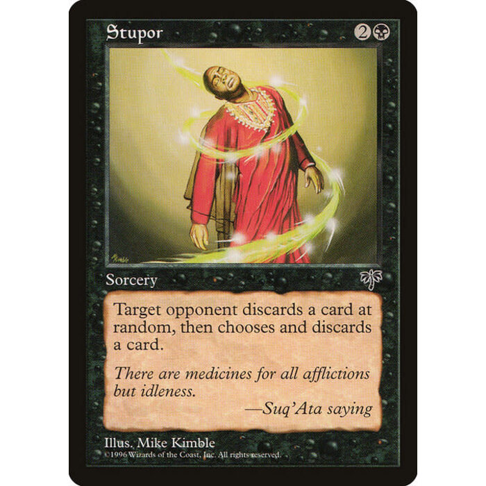 Magic: The Gathering Stupor (147) Lightly Played