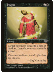 Magic: The Gathering Stupor (147) Moderately Played