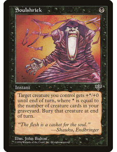 Magic: The Gathering Soulshriek (145) Heavily Played