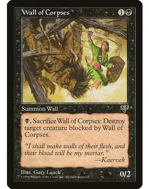 Magic: The Gathering Wall of Corpses (151) Heavily Played