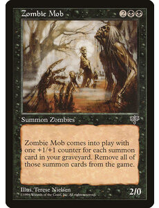Magic: The Gathering Zombie Mob (153) Lightly Played