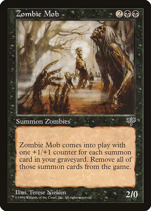 mtg new zombie cards Wilhelt, the Rotcleaver ELITE Tribal Magic Custom Commander CommanderComplete Lord of Tresserhorn zombie legend
