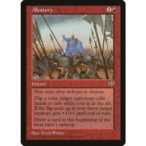 Magic: The Gathering Aleatory (155) Moderately Played