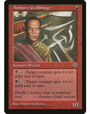 Magic: The Gathering Armorer Guildmage (156) Lightly Played