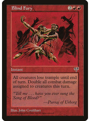 Magic: The Gathering Blind Fury (158) Lightly Played