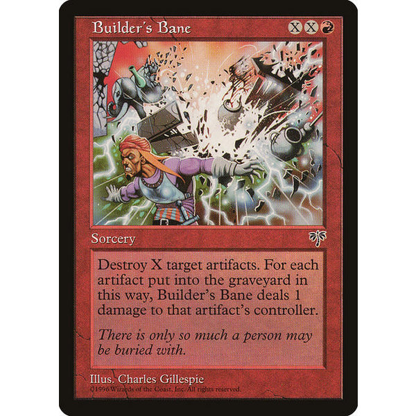Magic: The Gathering Builder's Bane (160) Lightly Played