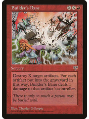 Magic: The Gathering Builder's Bane (160) Moderately Played