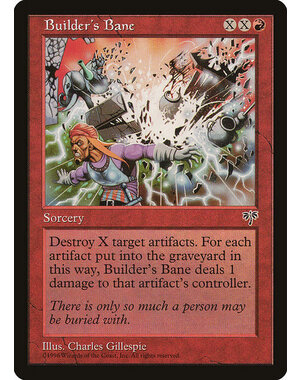 Magic: The Gathering Builder's Bane (160) Moderately Played