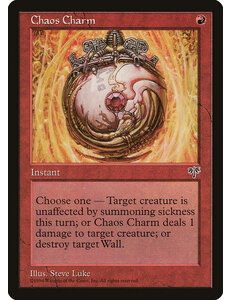 Magic: The Gathering Chaos Charm (163) Heavily Played