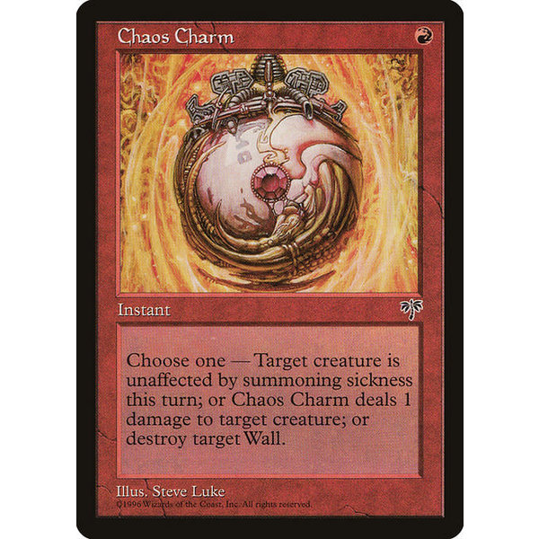 Magic: The Gathering Chaos Charm (163) Heavily Played