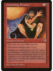 Magic: The Gathering Consuming Ferocity (166) Moderately Played