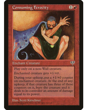 Magic: The Gathering Consuming Ferocity (166) Lightly Played
