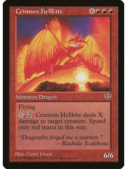 Magic: The Gathering Crimson Hellkite (167) Lightly Played