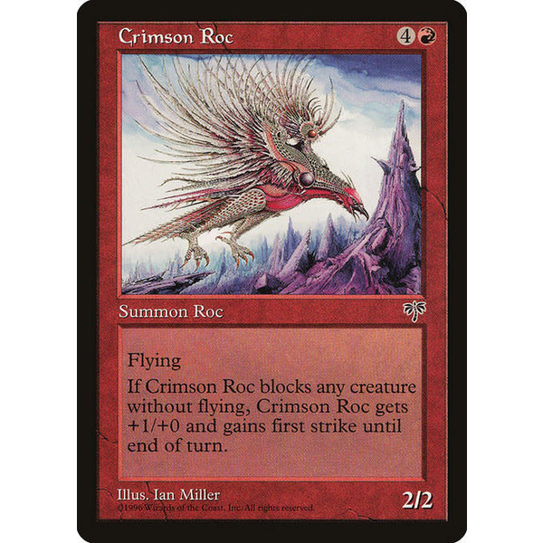 Magic: The Gathering Crimson Roc (168) Moderately Played