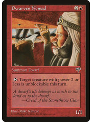 Magic: The Gathering Dwarven Nomad (170) Lightly Played