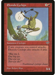Magic: The Gathering Ekundu Cyclops (171) Lightly Played