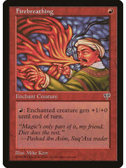 Magic: The Gathering Firebreathing (174) Heavily Played