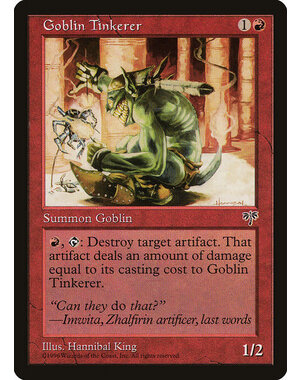 Magic: The Gathering Goblin Tinkerer (180) Moderately Played