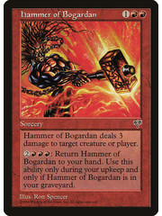 Magic: The Gathering Hammer of Bogardan (181) Heavily Played