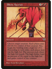Magic: The Gathering Illicit Auction (183) Moderately Played